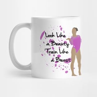 Purple Gymnastics Quote Mug